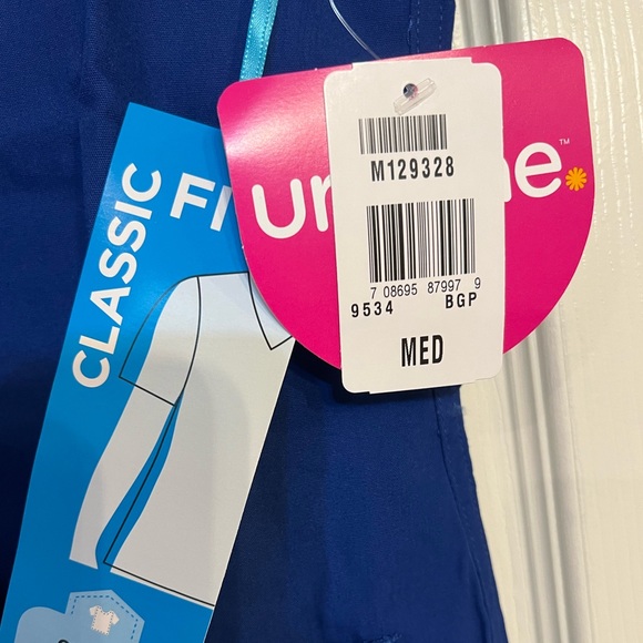 NWT URBANE Scrubs BGP Blue top - Picture 3 of 5
